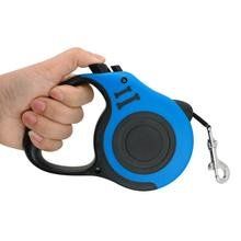 Leash For Small Dog, Automatic Telescopic Traction (Option: blue-5m)