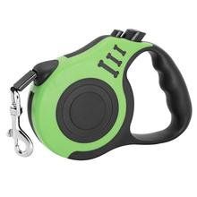 Leash For Small Dog, Automatic Telescopic Traction (Option: green-5m)