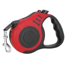 Leash For Small Dog, Automatic Telescopic Traction (Option: red-3m)
